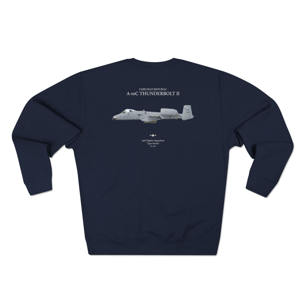 A-10C Thunderbolt II - Sweat shirt printed on back
