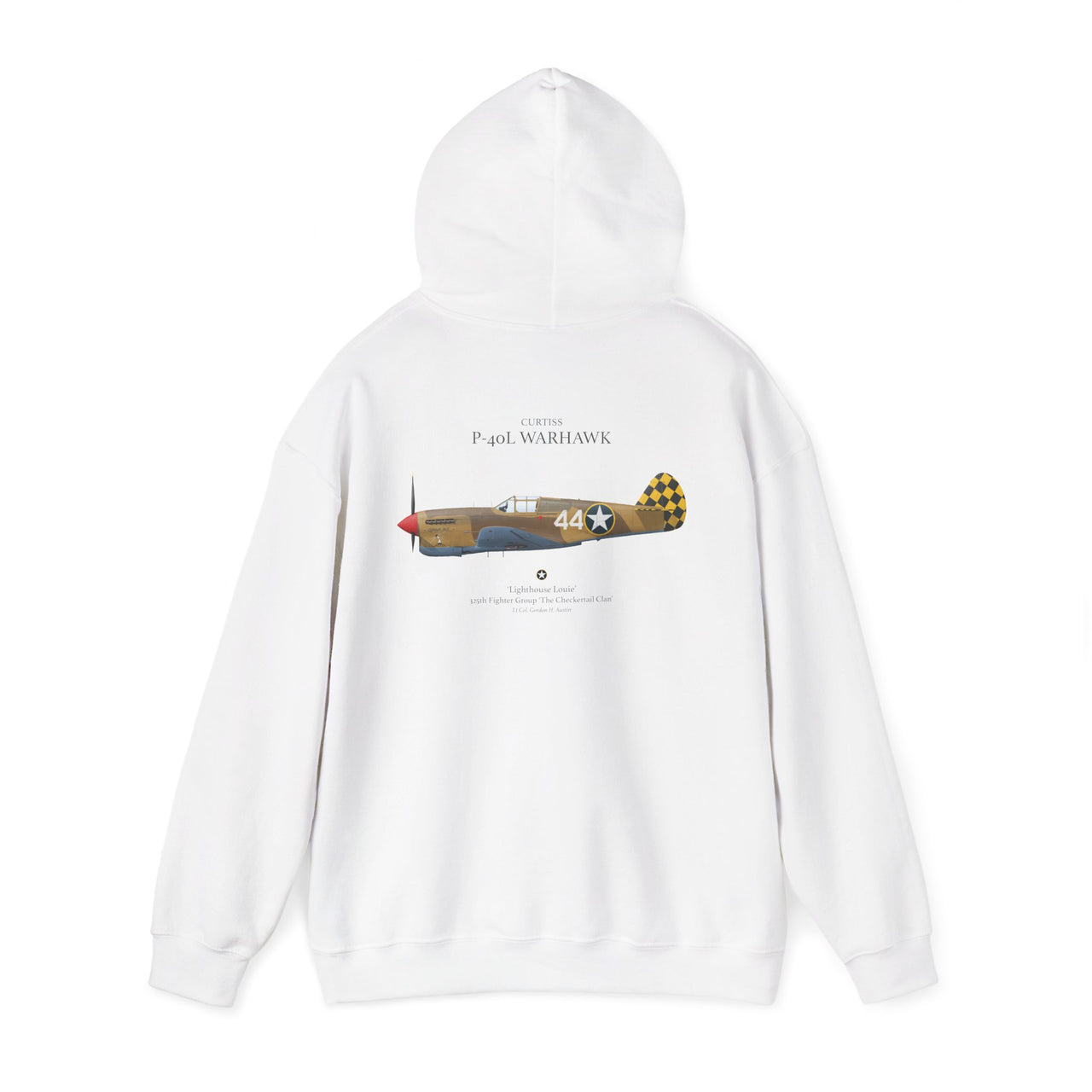 P-40L Warhawk - Hoodie printed on back