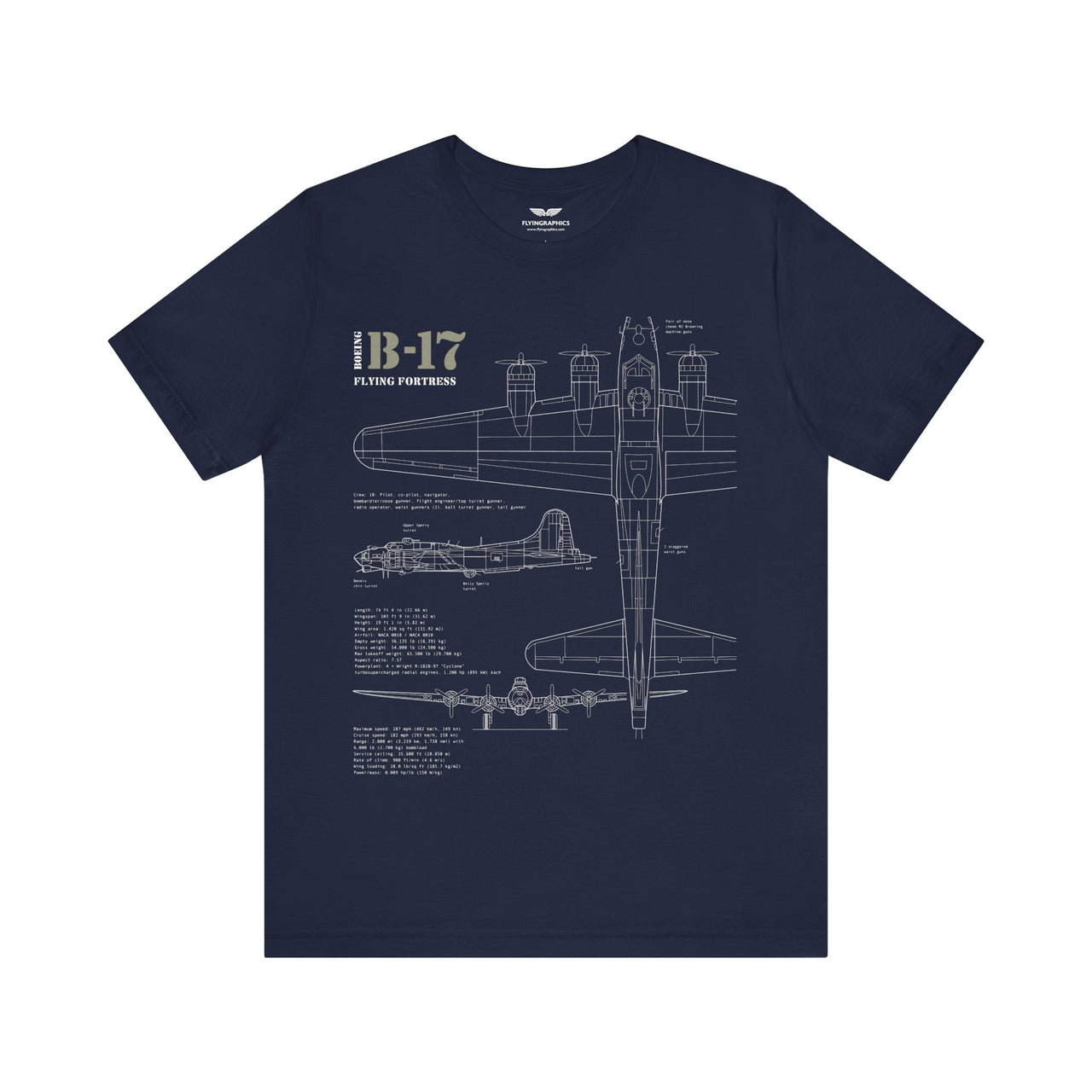 B-17 Flying Fortress - T-shirt