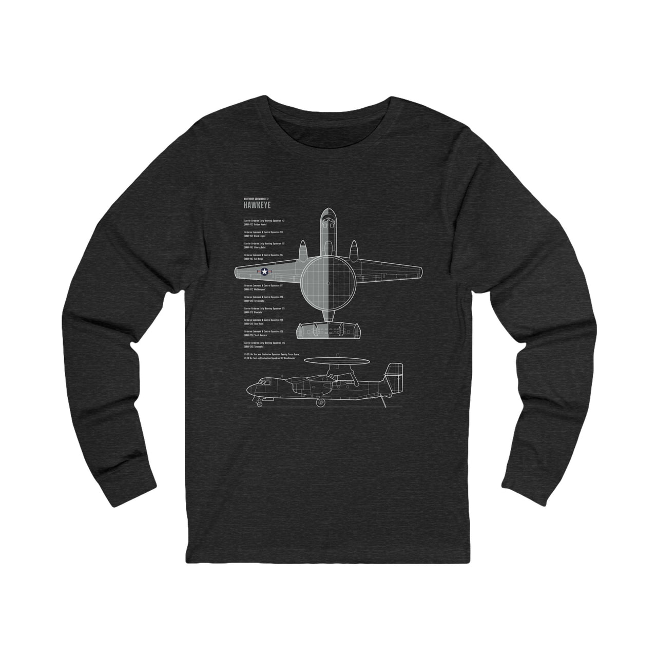 E-2 Hawkeye  - Long Sleeve Tee