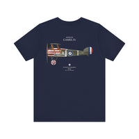 Thumbnail for Sopwith Camel F1 - T-shirt printed on back