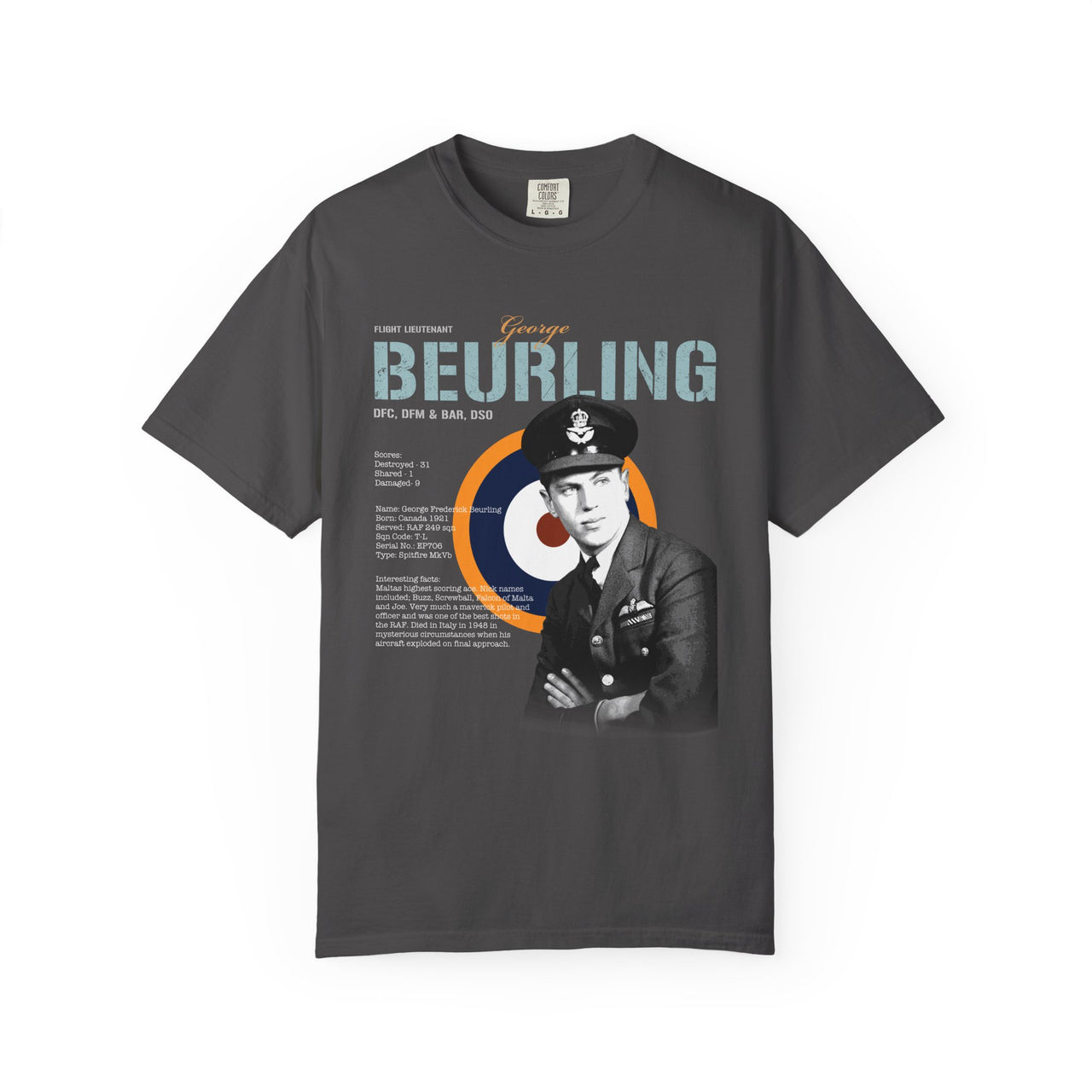 George Beurling - T-shirt