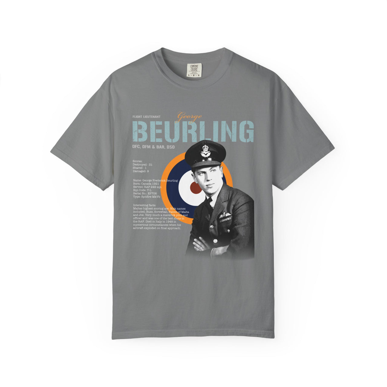 George Beurling - T-shirt