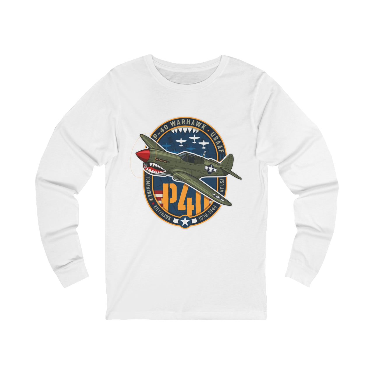 P-40 Warhawk - Long Sleeve Tee