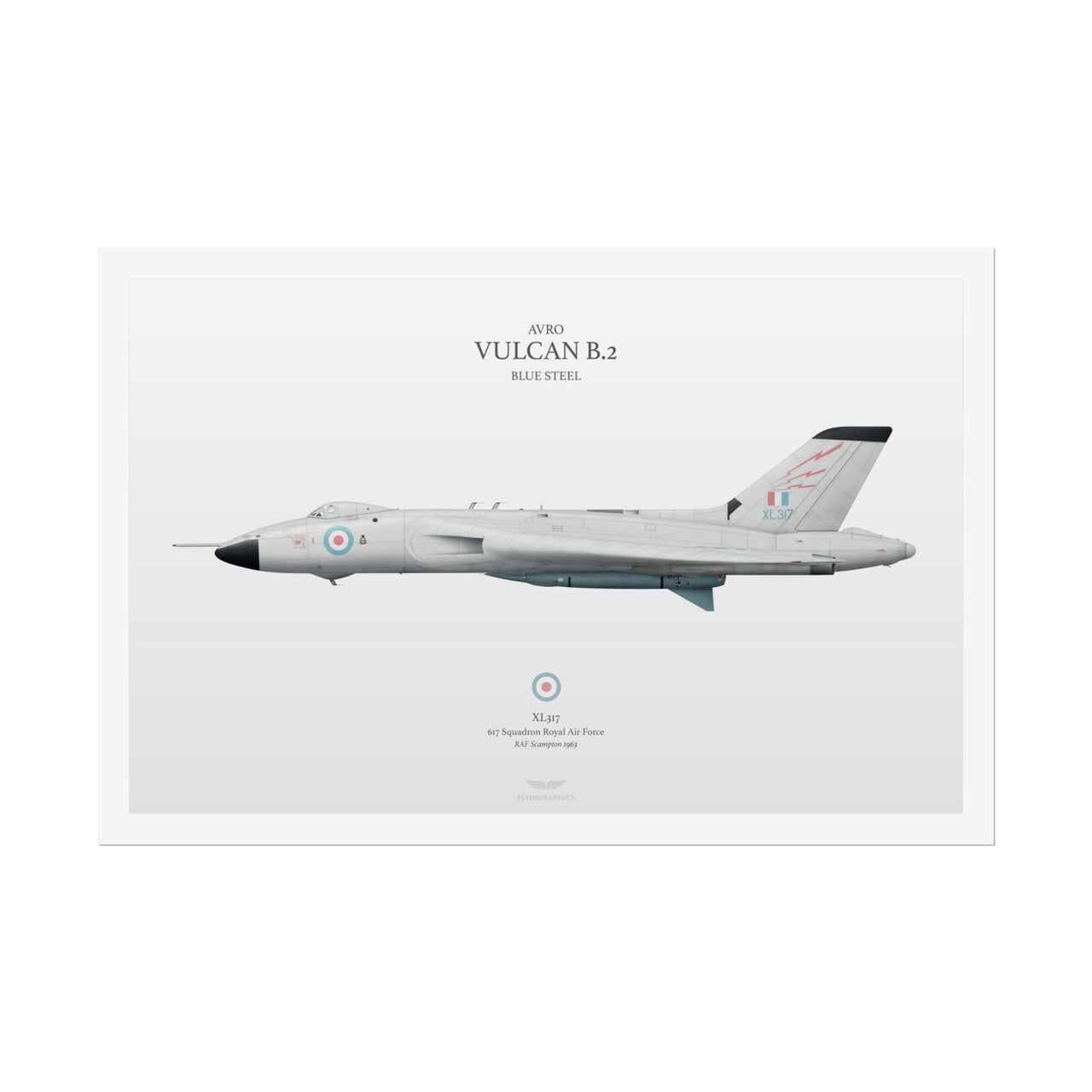 Avro Vulcan B.2 -  Rolled Poster