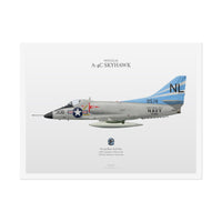 Douglas A-4C Skyhawk -  Rolled Poster