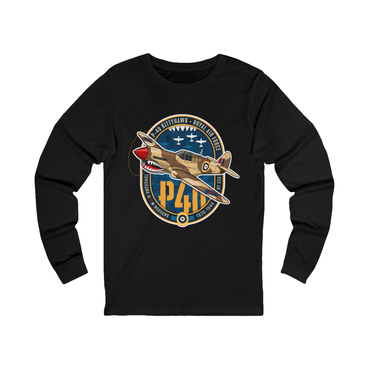 P-40 Kittyhawk - Long Sleeve Tee