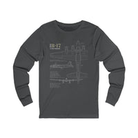 B-17 Flying Fortress - Long Sleeve Tee