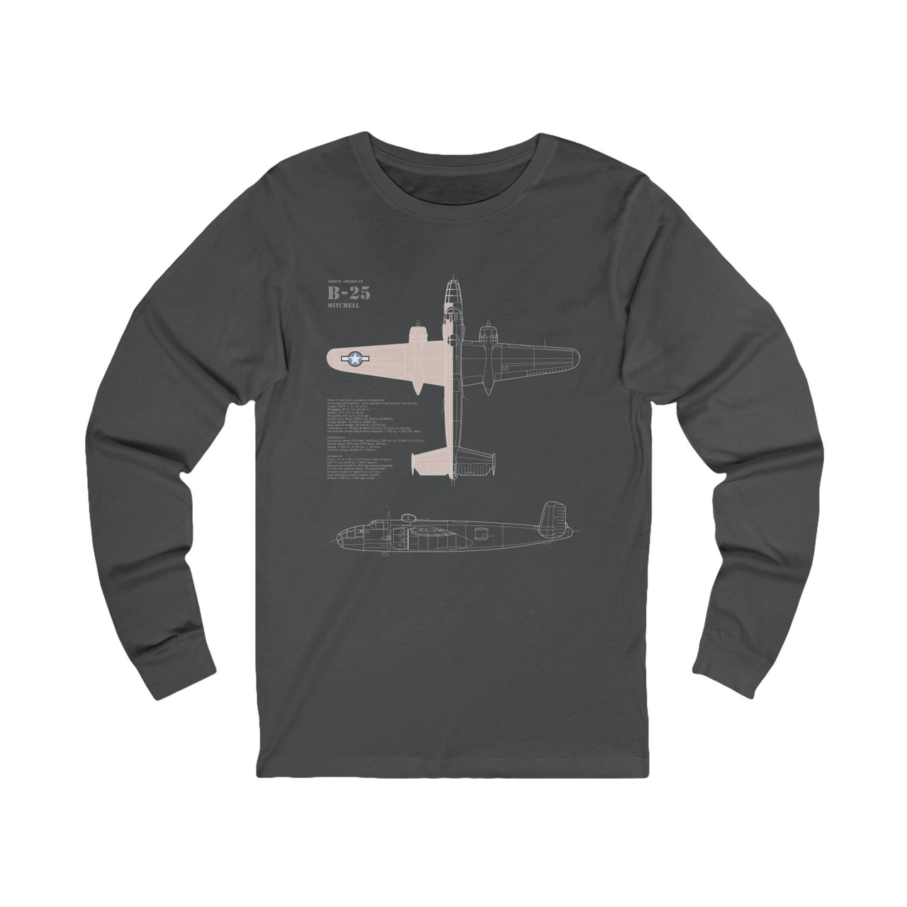 B-25 Mitchell - Long Sleeve Tee