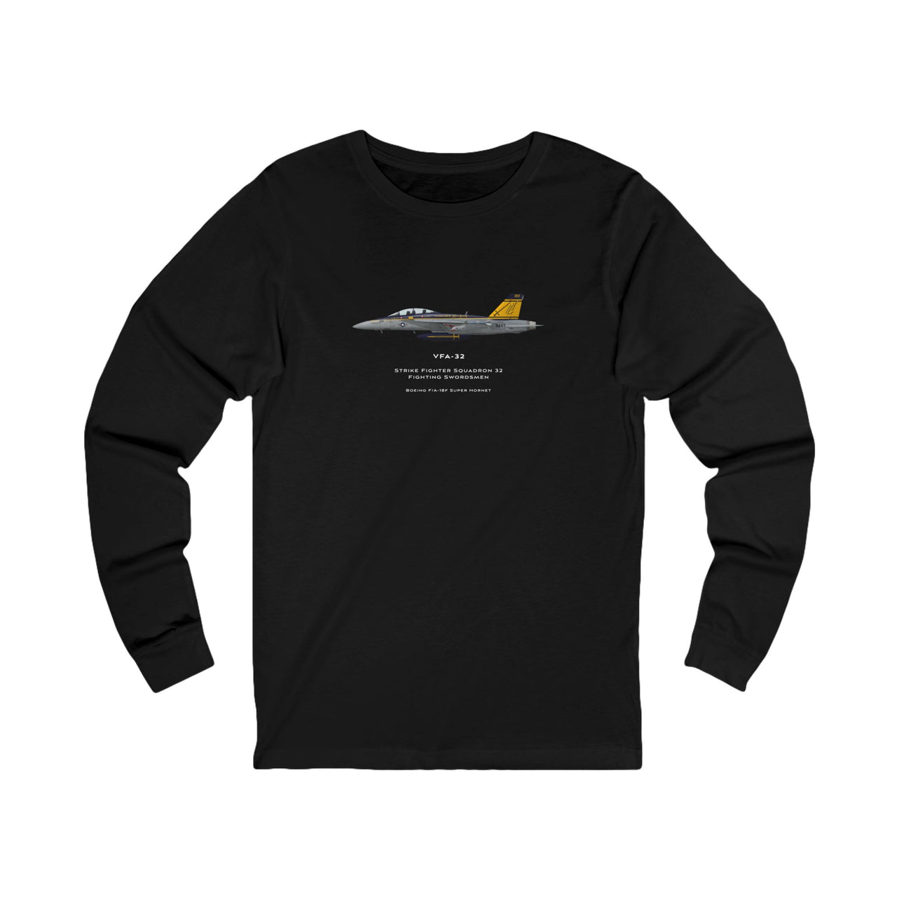 FA-18F Super Hornet VFA-32 - Long Sleeve Tee