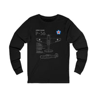 Thumbnail for P-36 Hawk - Long Sleeve Tee