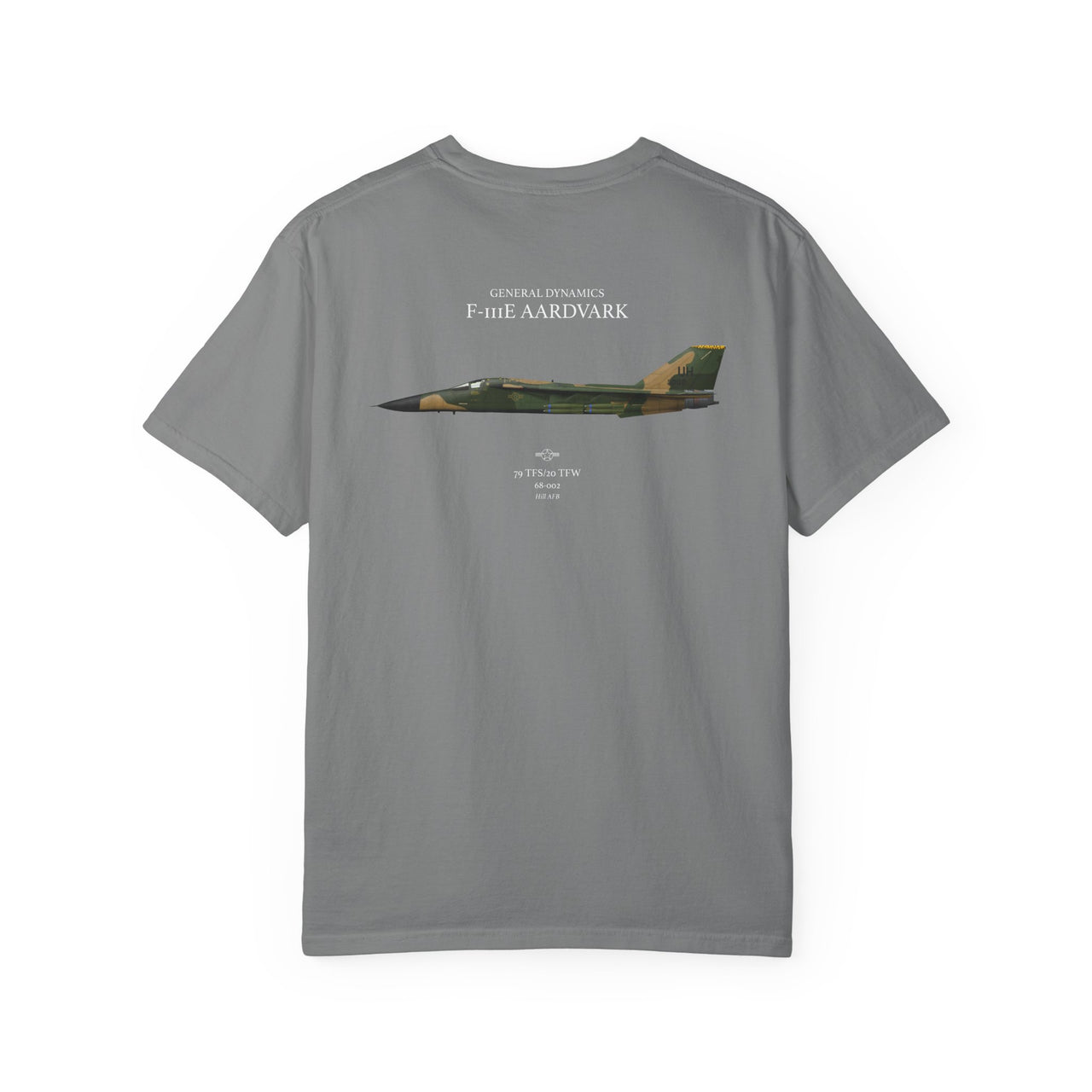 F-111E Aardvark - T-shirt printed on back