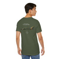 Thumbnail for F-111E Aardvark - T-shirt printed on back