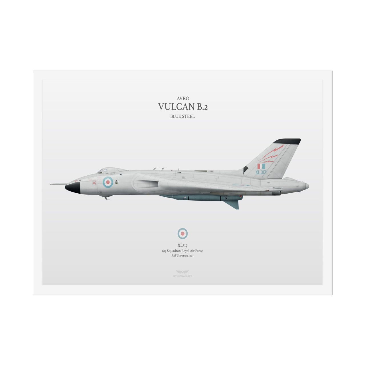 Vulcan B.2 -  Rolled Poster