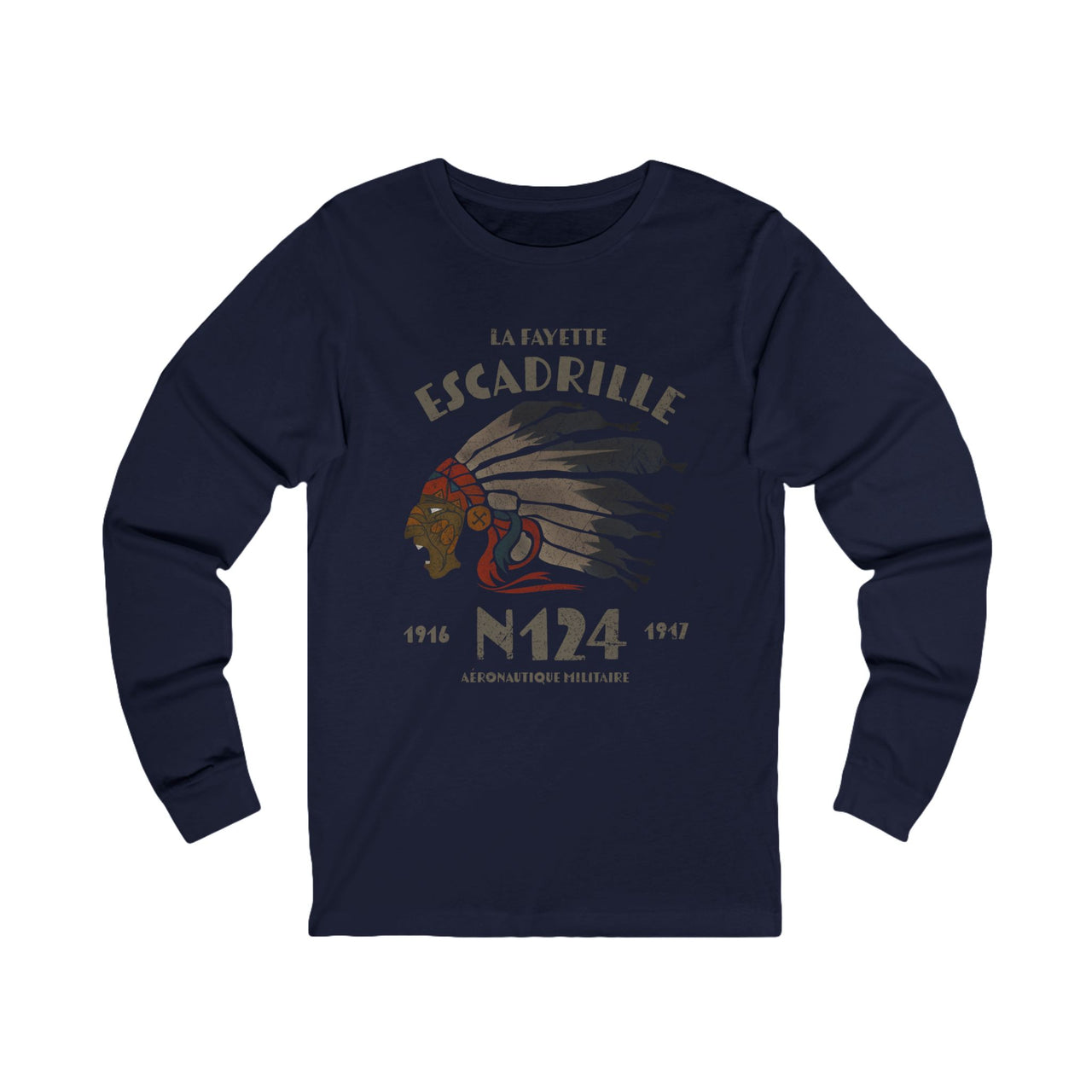 La Fayette Escadrille - Long Sleeve Tee