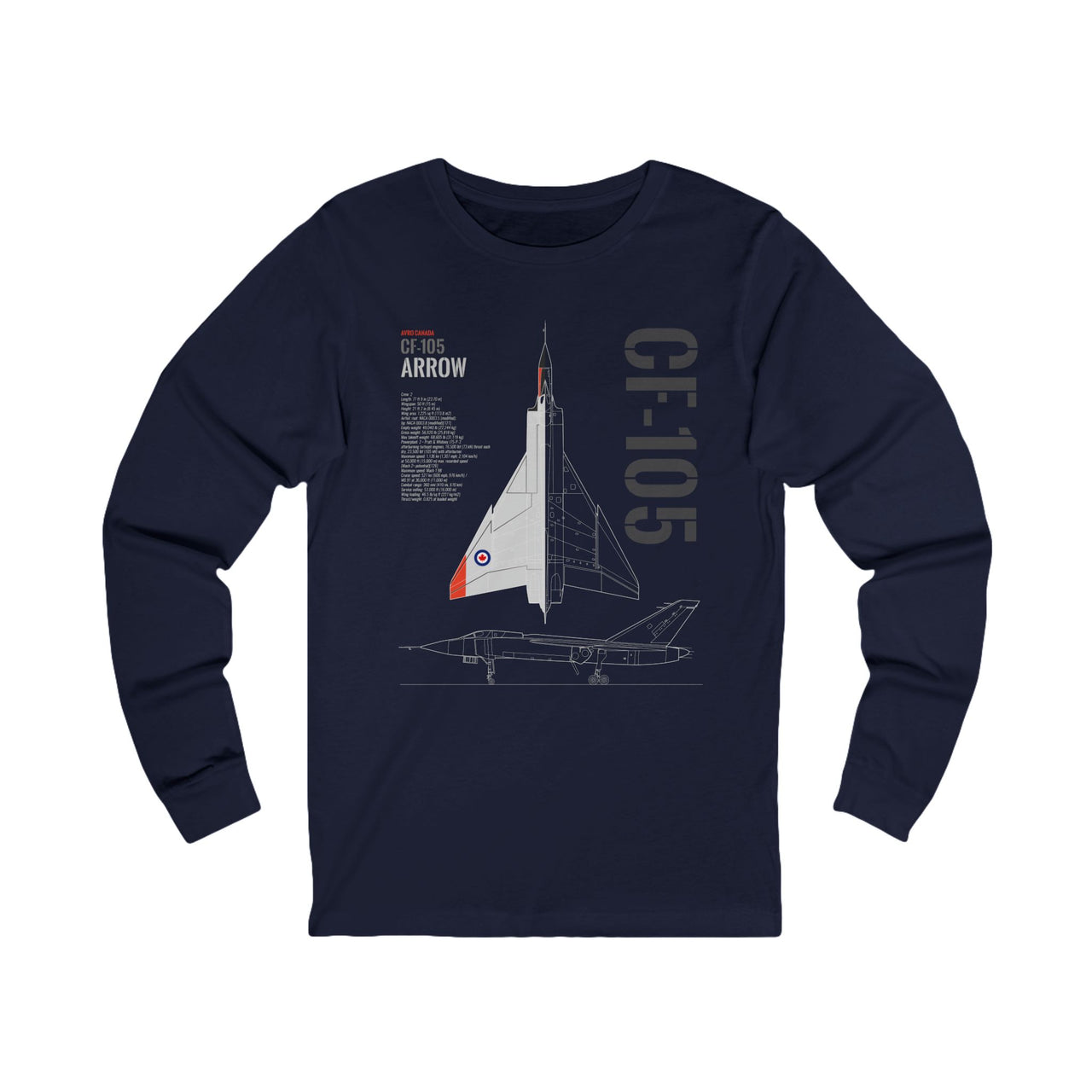 Avro Arrow - Long Sleeve Tee