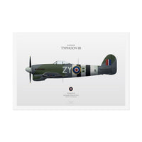Thumbnail for Hawker Typhoon IB -  Rolled Poster