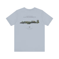 Thumbnail for A-10A Thunderbolt II - T-shirt printed on back