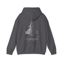 Thumbnail for Rafale - Hoodie printed on back