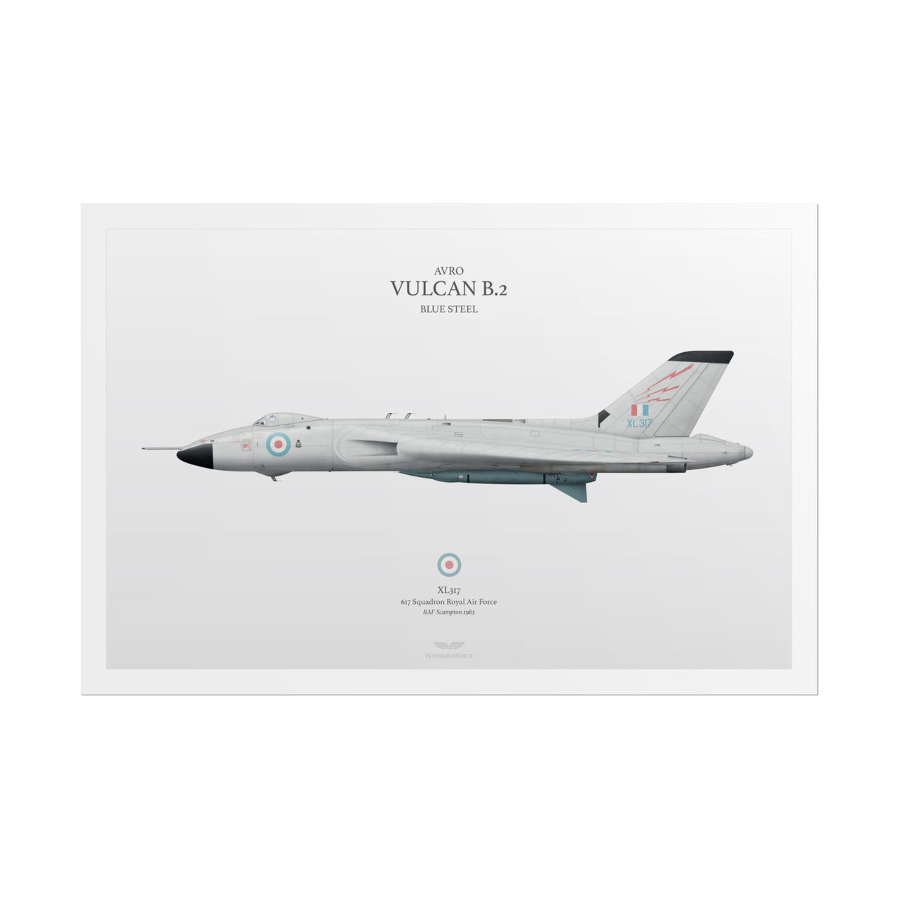 Avro Vulcan B.2 -  Rolled Poster