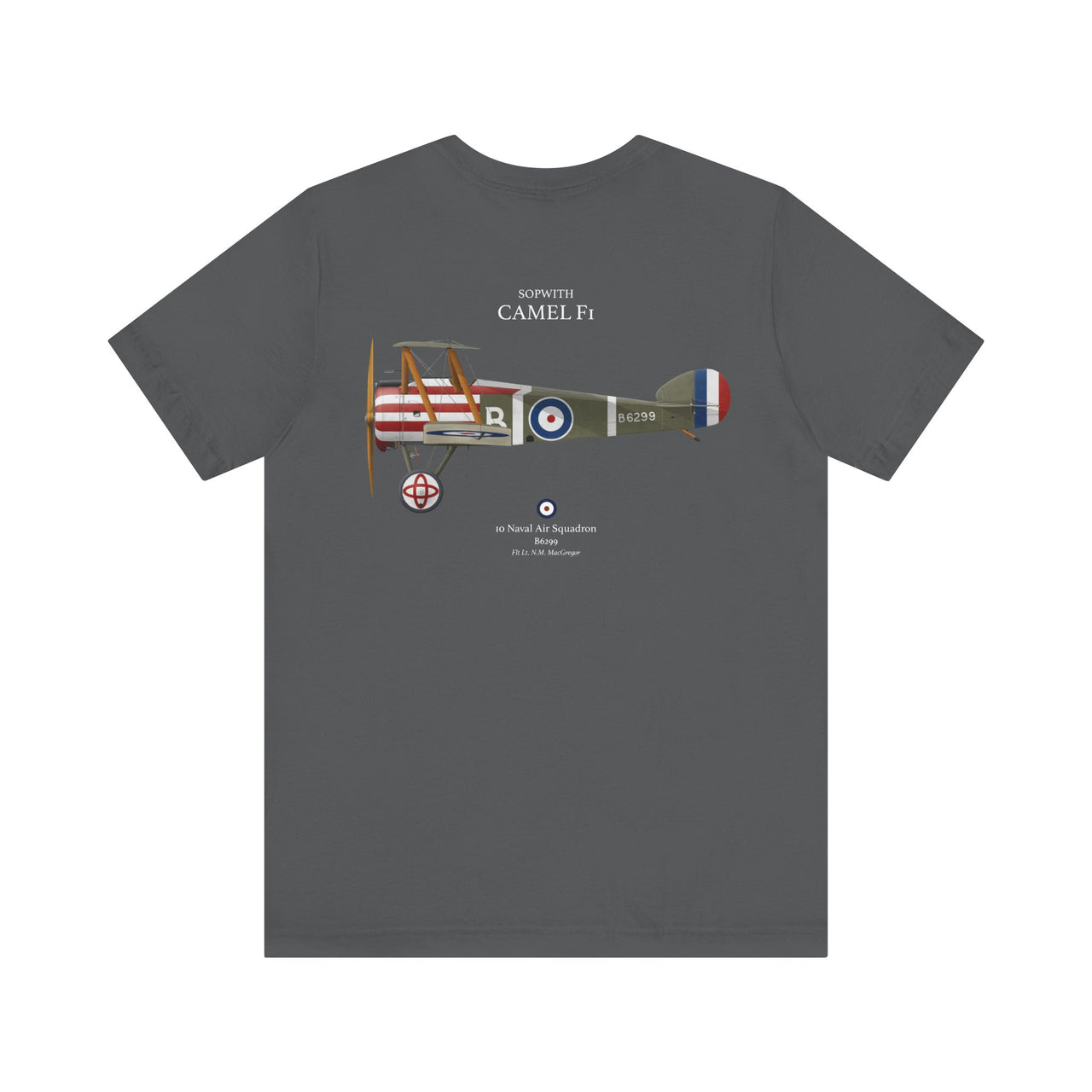 Sopwith Camel F1 - T-shirt printed on back