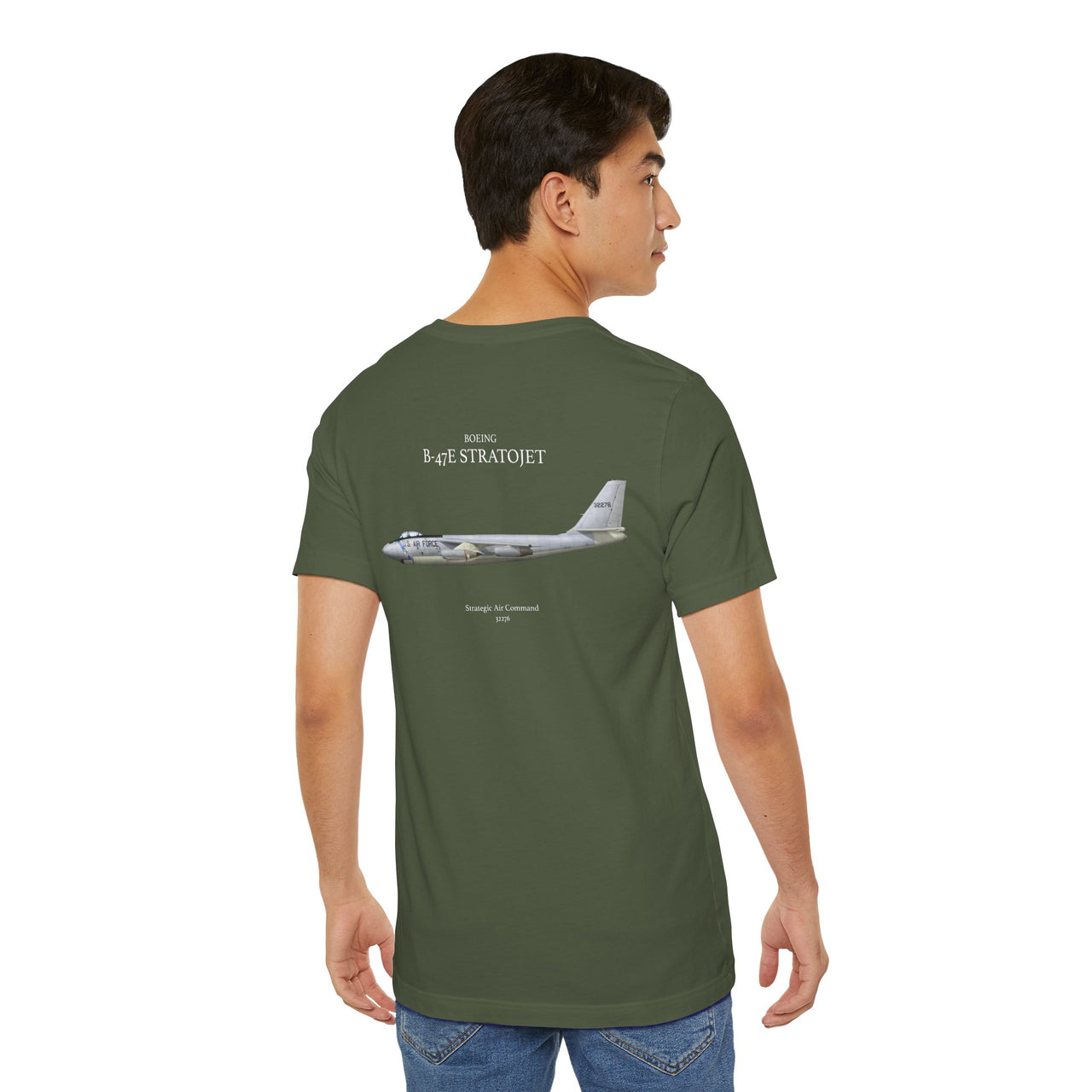 B-47E Stratojet - T-shirt printed on back