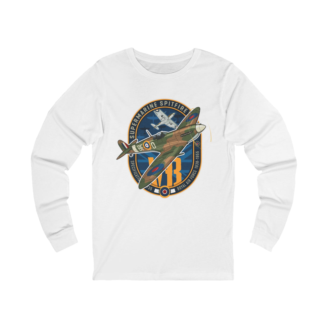 Supermarine Spitfire - Long Sleeve Tee