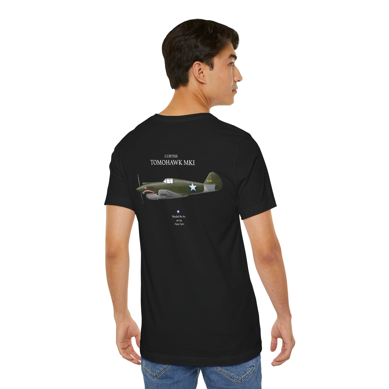 Tomohawk MKI 'Flying Tigers' - T-shirt printed on back