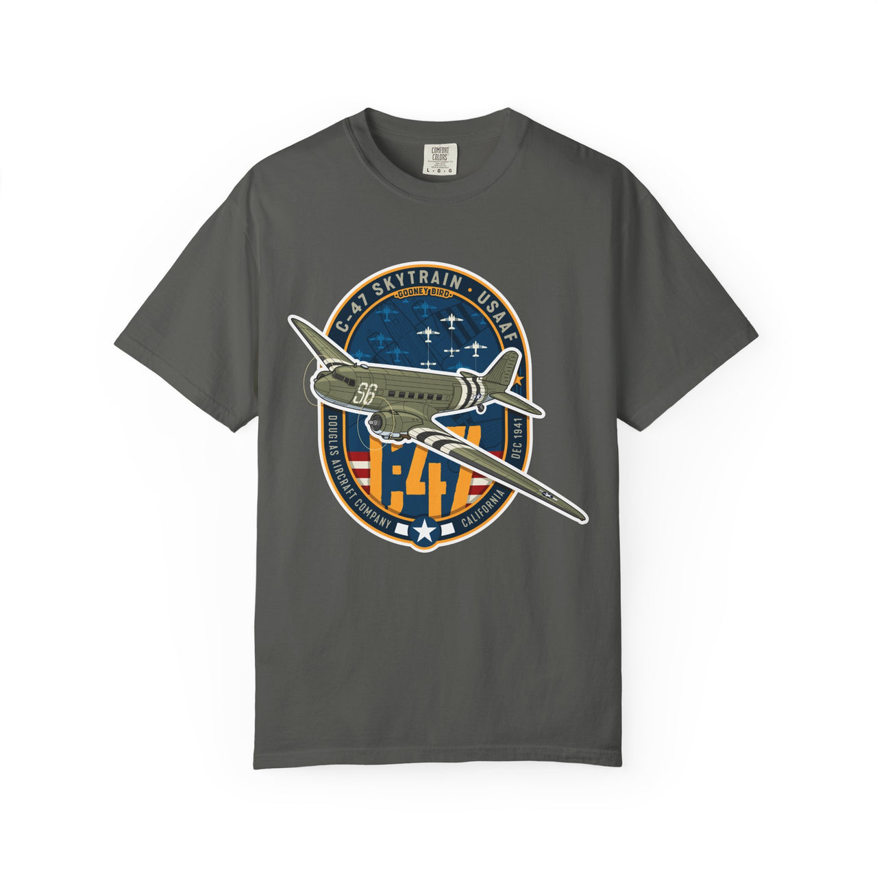 C-47 Skytrain - T-shirt printed