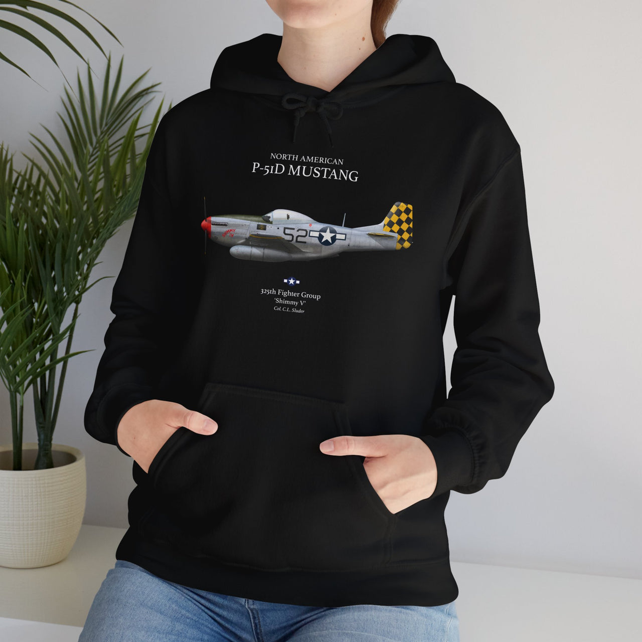 P-51D Mustang 'Shimmy V' - Hoodie