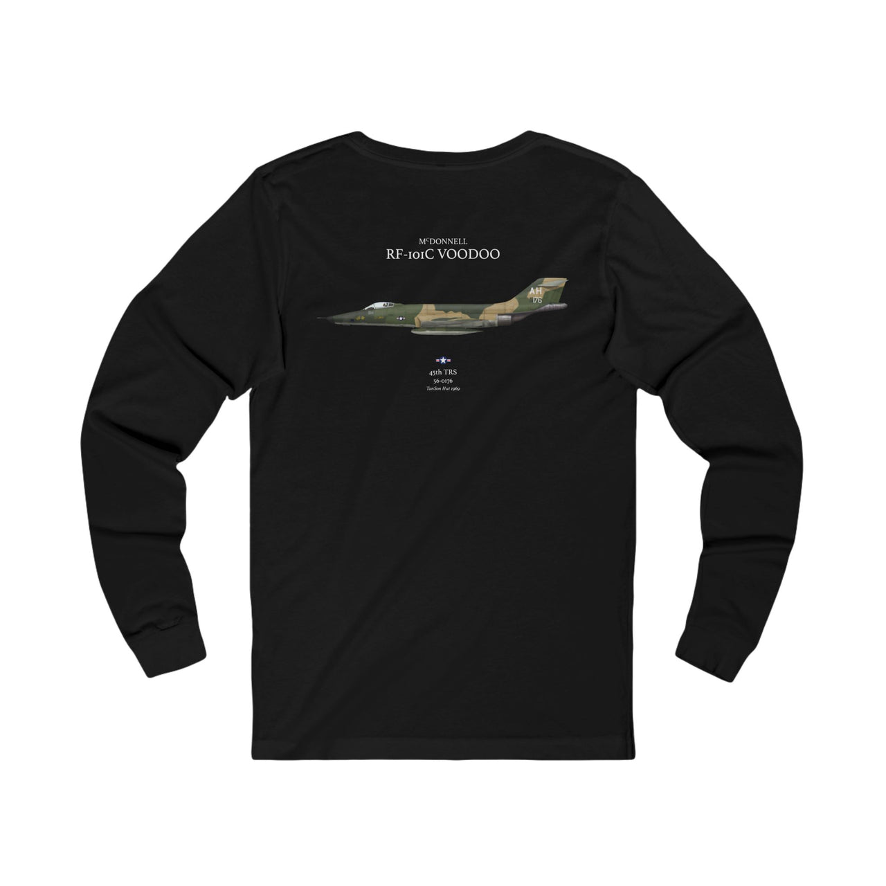 RF-101C Voodoo - Long-Sleeve T-shirt printed on back