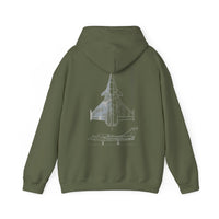 Thumbnail for Rafale - Hoodie printed on back