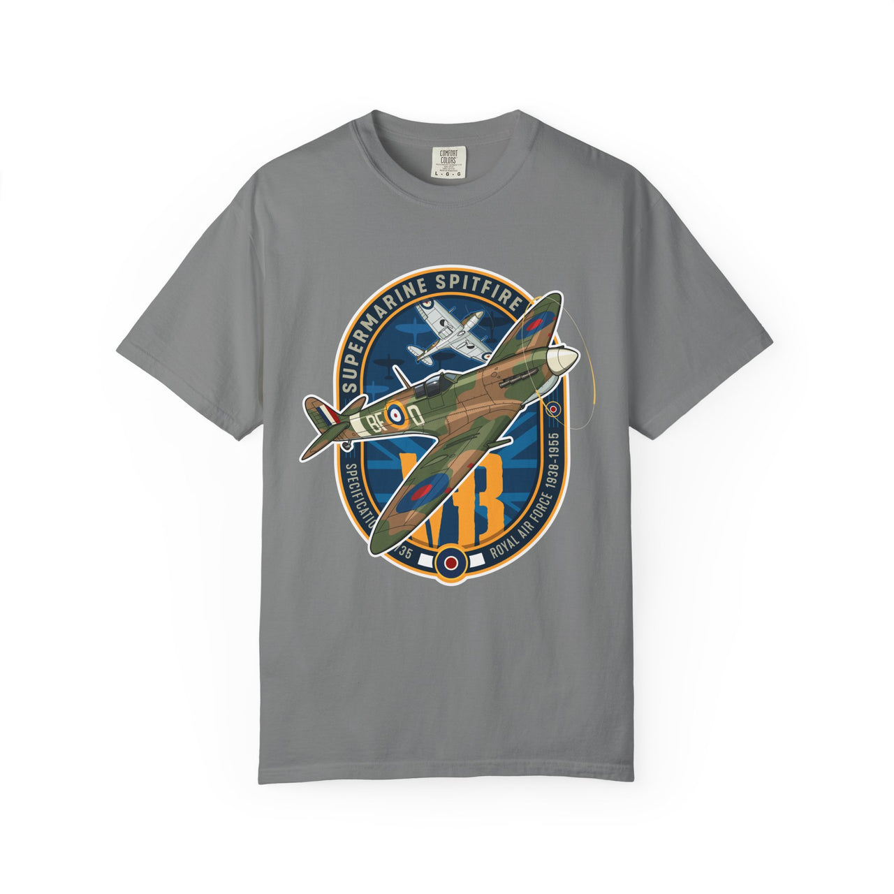 Supermarine Spitfire - T-shirt printed