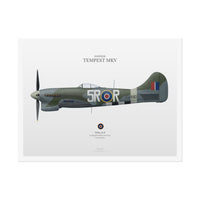 Hawker Tempest MKV -  Rolled Poster