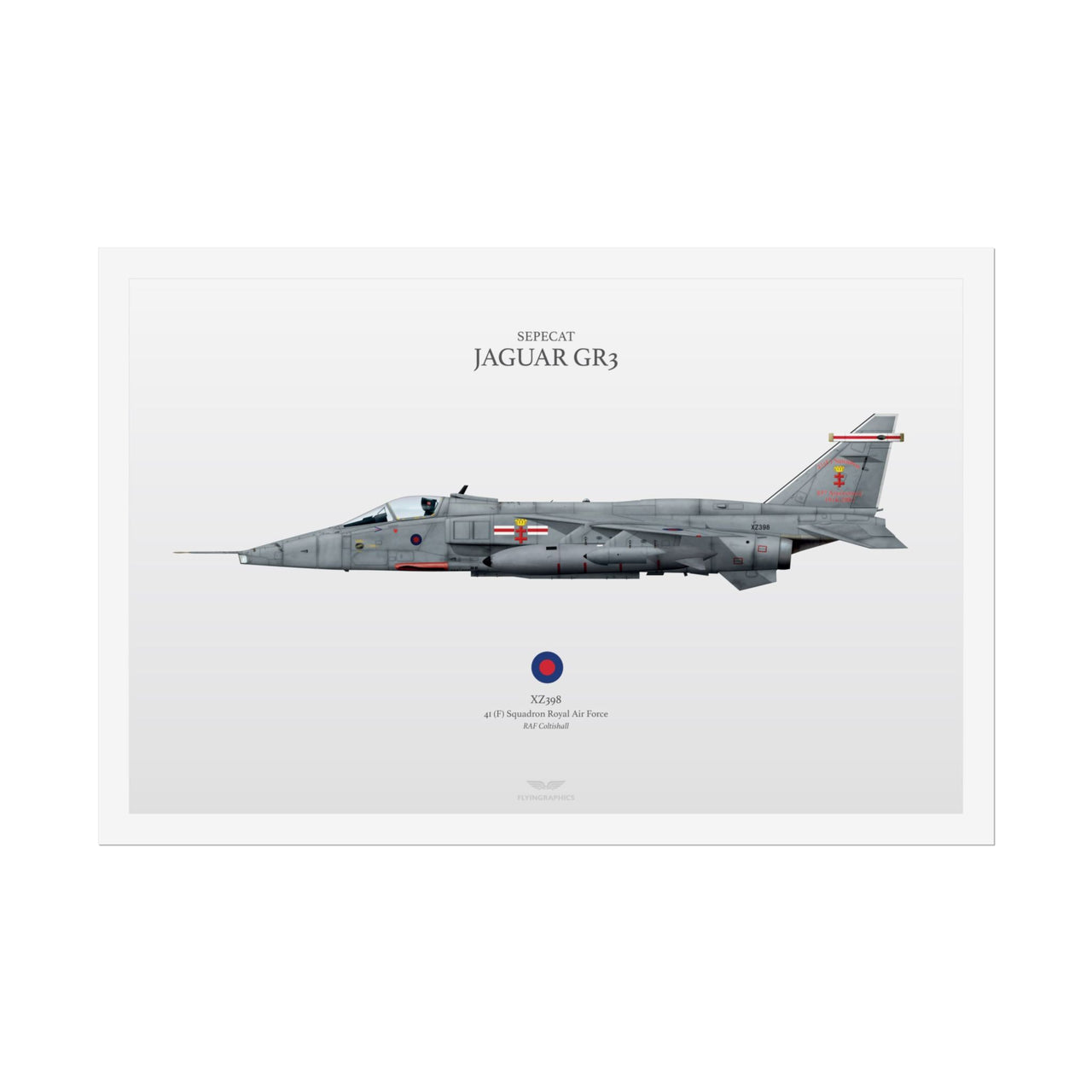 Jaguar GR3 -  Rolled Poster