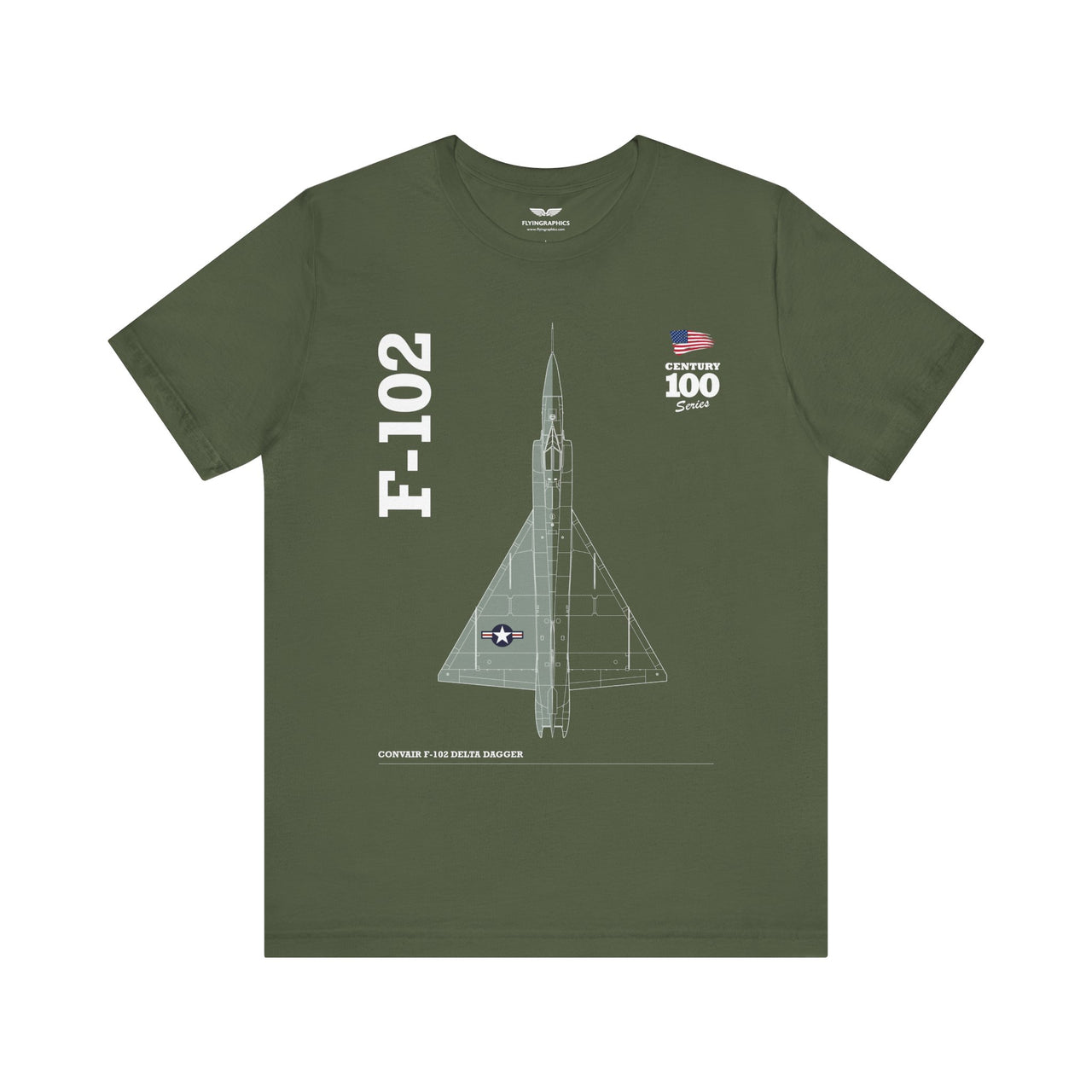 F-102 Delta Dagger - T-shirt