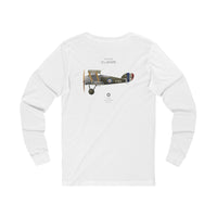 Thumbnail for Sopwith 7F.1 Snipe - Long-Sleeve T-shirt printed on back