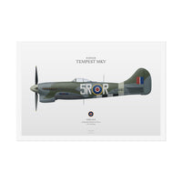 Thumbnail for Hawker Tempest MKV -  Rolled Poster