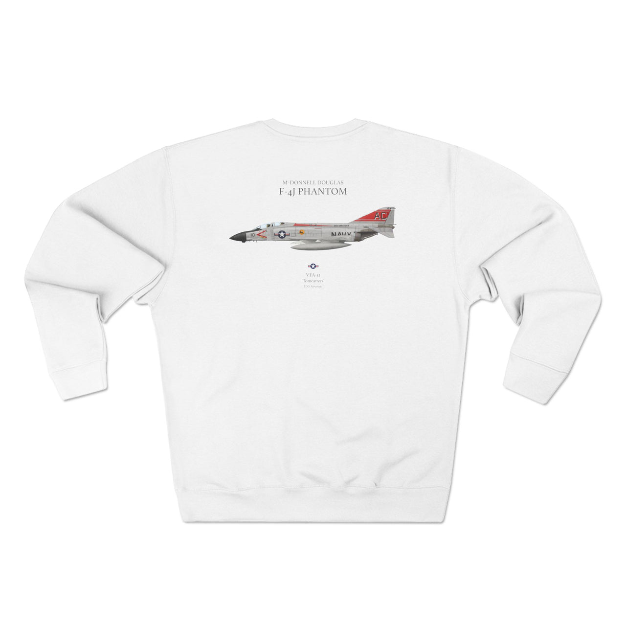 F-4J Phantom 'Tomcatters' - Sweat shirt printed on back