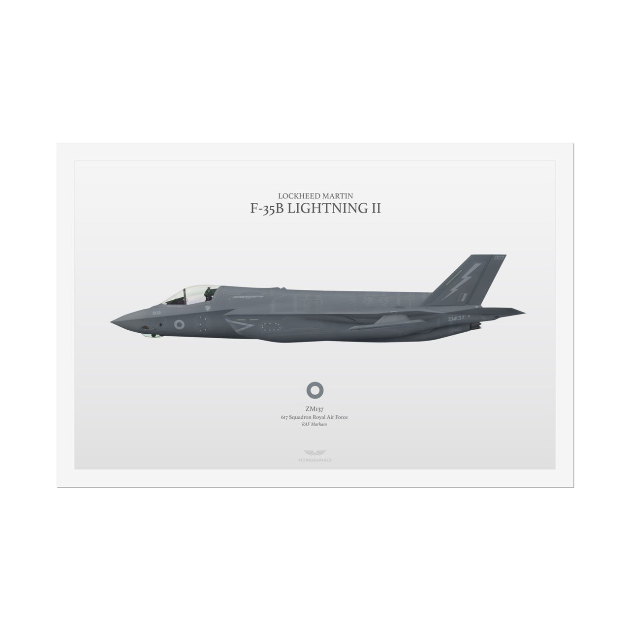 F-35B Lightning II -  Rolled Poster