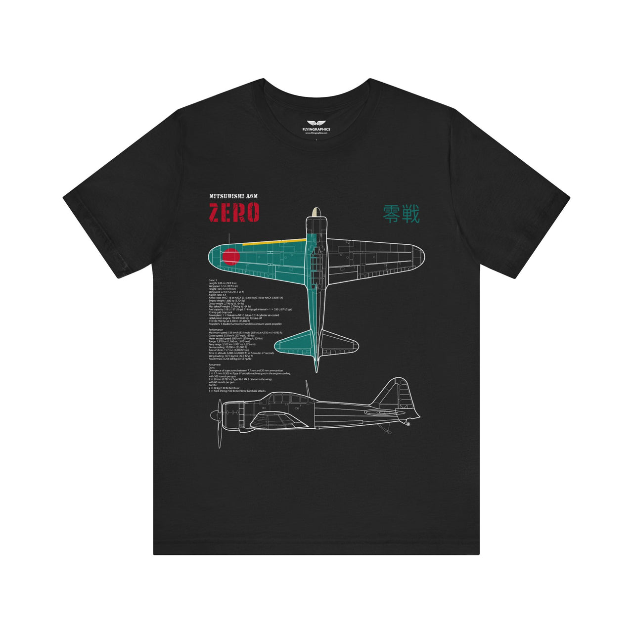 A6M Zero - T-shirt