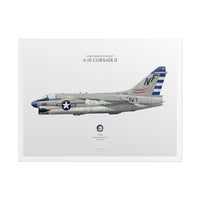 Thumbnail for LTV A-7E Corsair II -  Rolled Poster