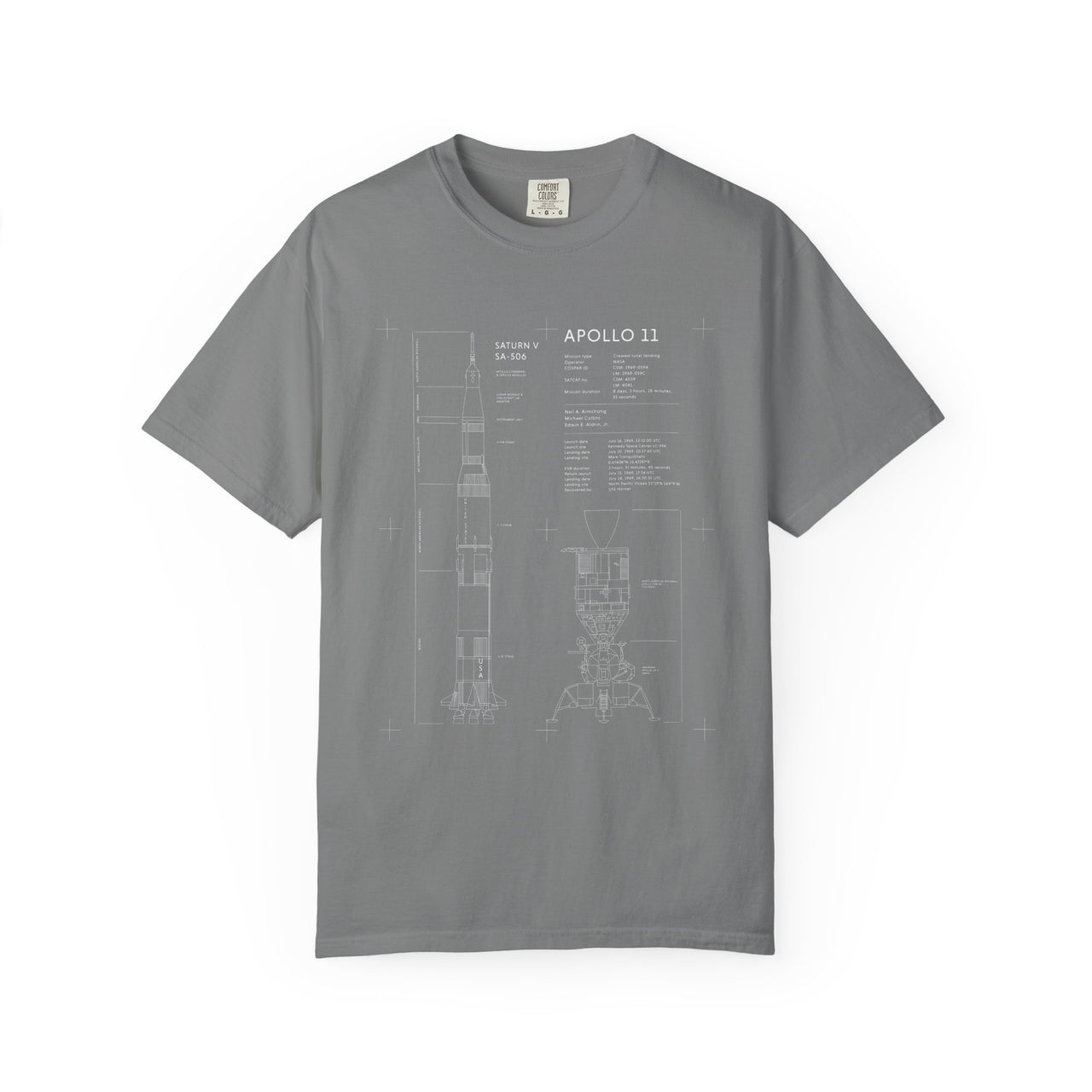 Apollo 11 Saturn V - T-shirt