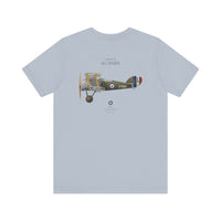 Thumbnail for Sopwith 7F.1 Snipe - T-shirt printed on back