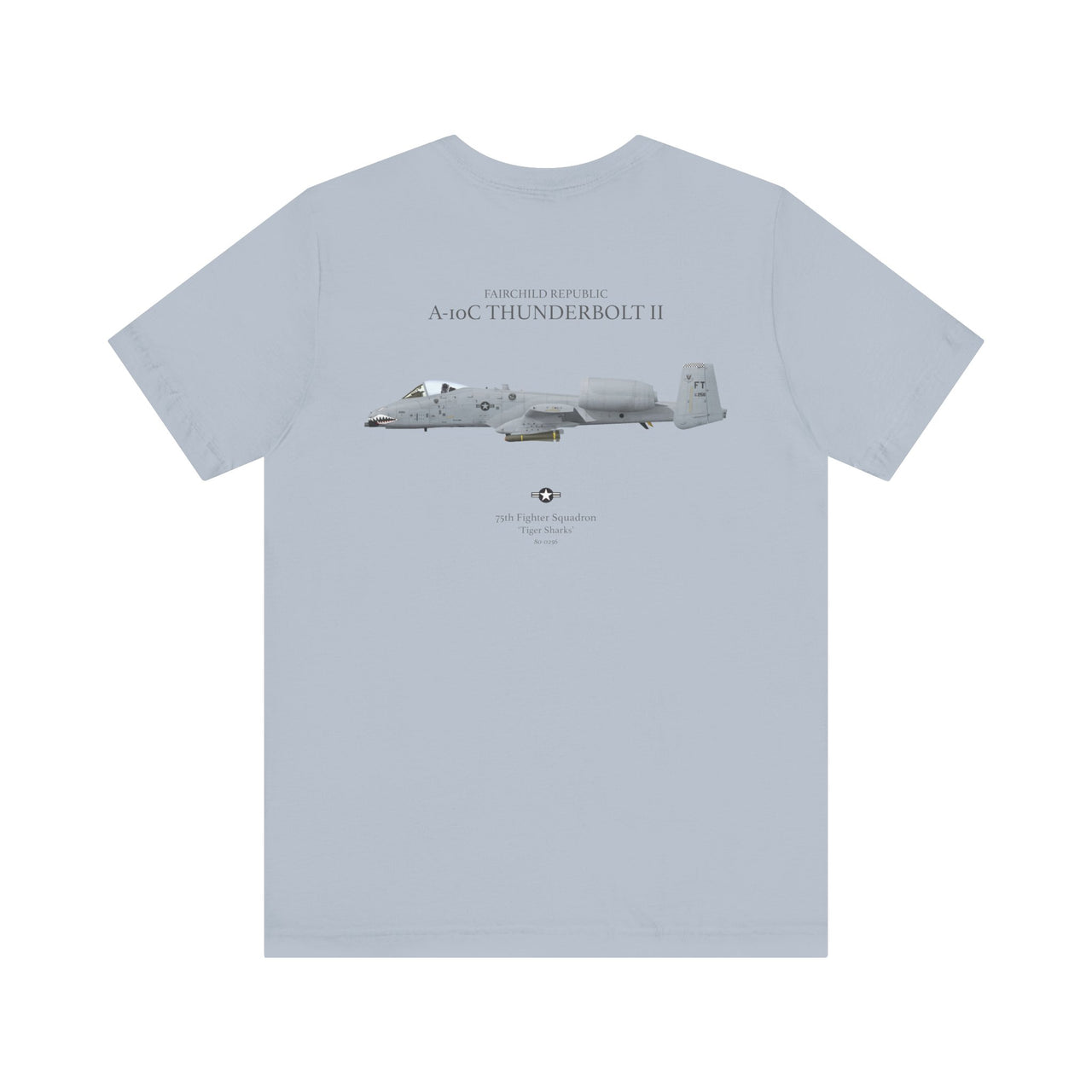 A-10C Thunderbolt II - T-shirt printed on back