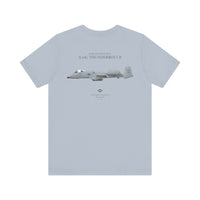 Thumbnail for A-10C Thunderbolt II - T-shirt printed on back
