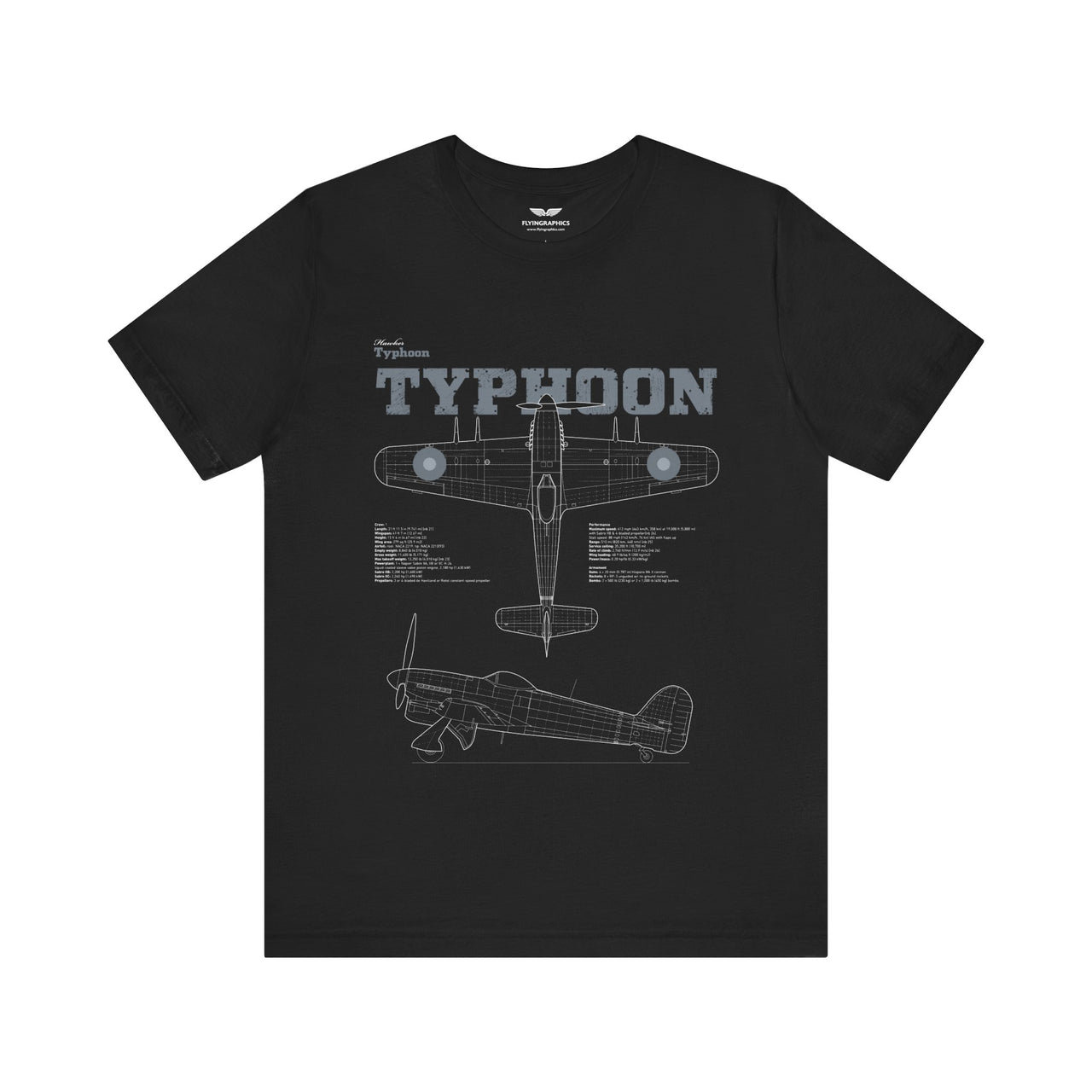 Hawker Typhoon  - T-shirt