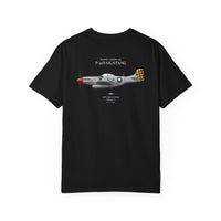 Thumbnail for P-51D Mustang 'Shimmy V' - T-shirt printed on back