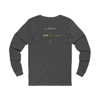 Thumbnail for UH-1 Iroquois 'Huey' - Long-Sleeve T-shirt printed on back