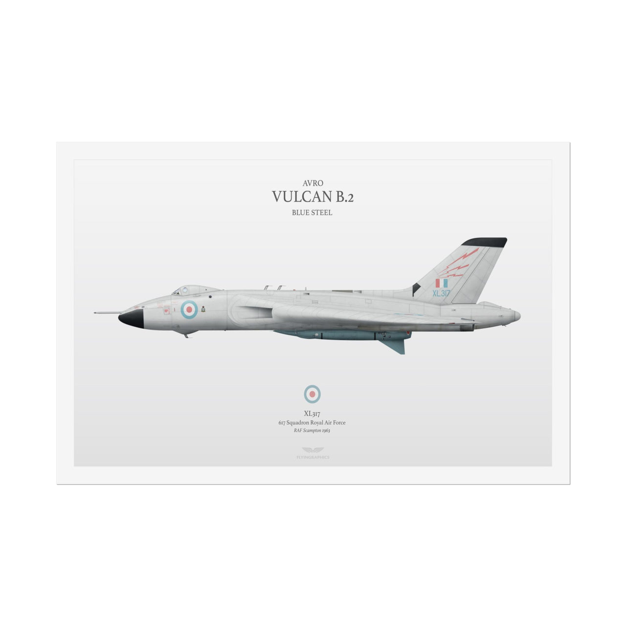 Vulcan B.2 -  Rolled Poster